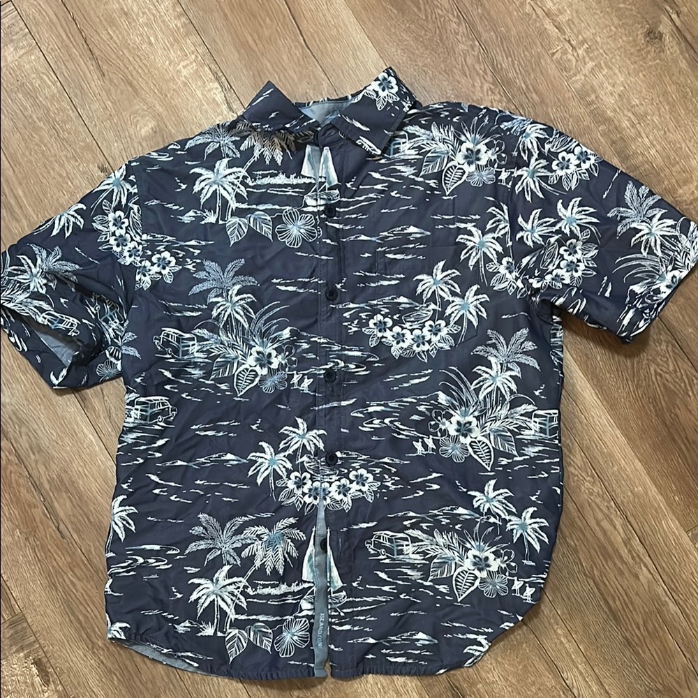 Tommy Bahama Blue Floral Shirt